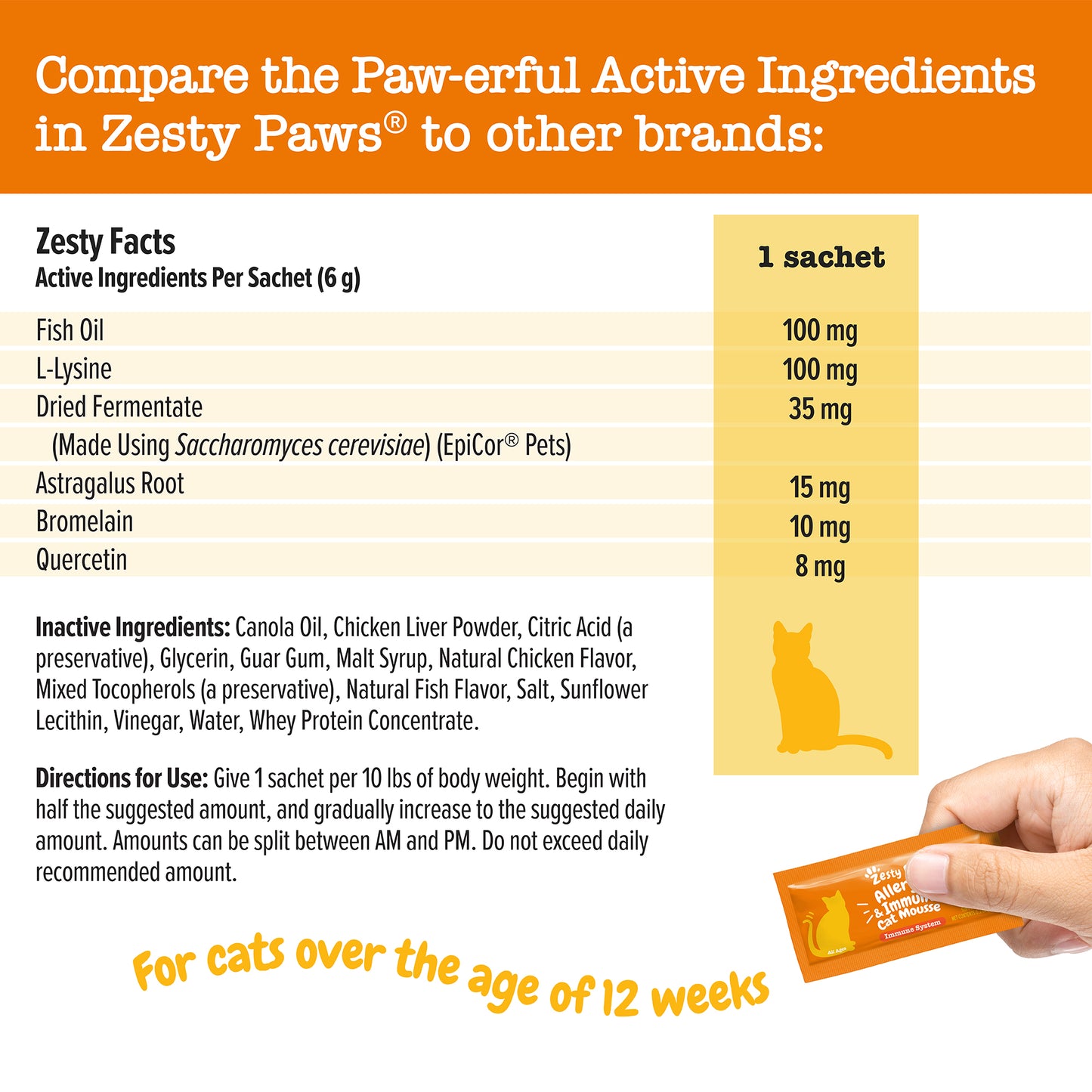 Cat Mousse Allergy & Immune