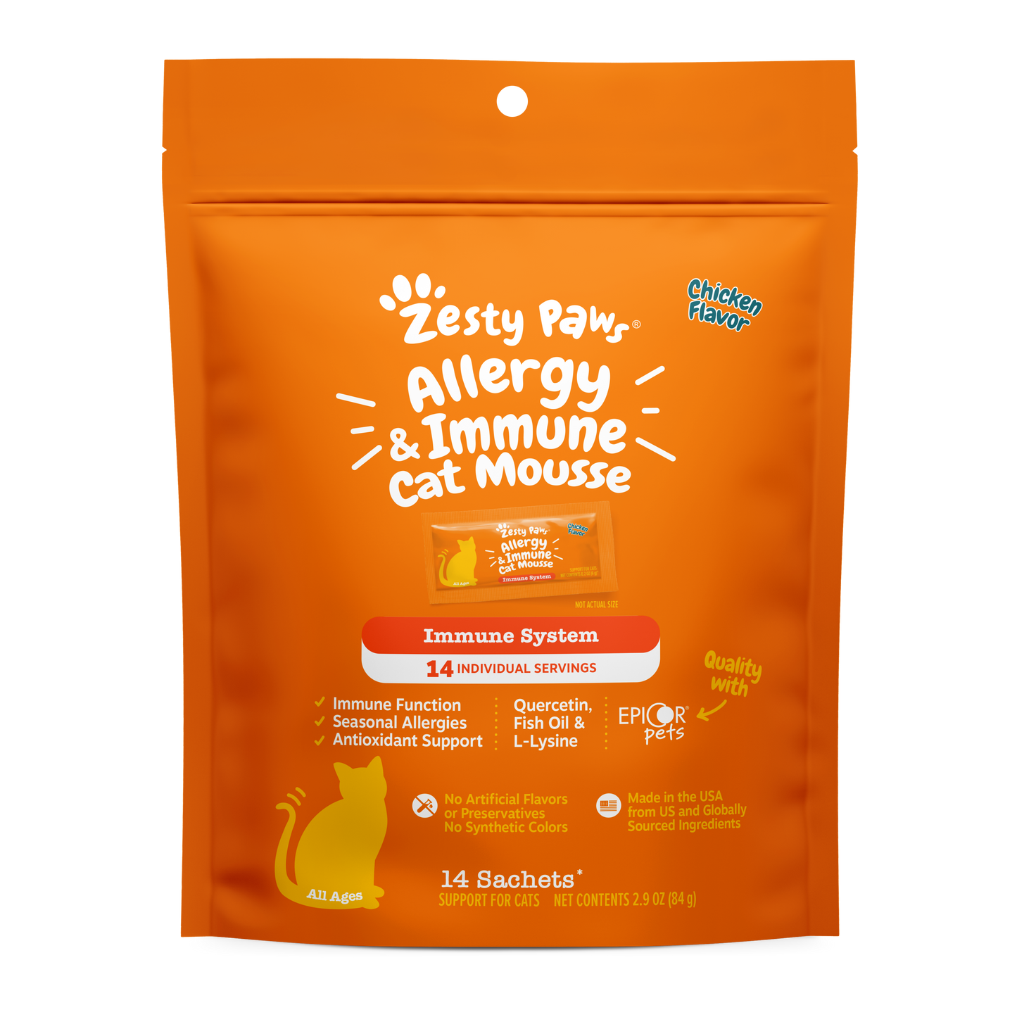 Cat Mousse Allergy & Immune