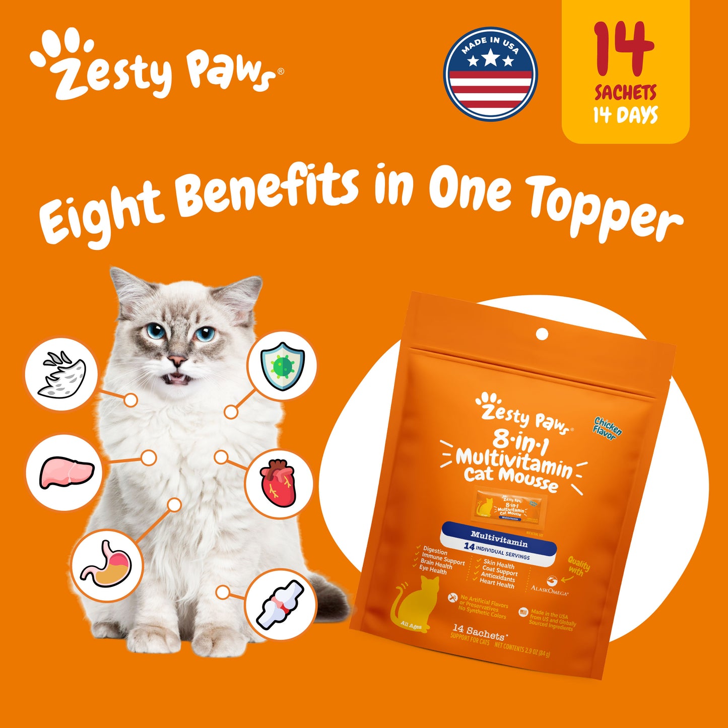 Cat Mousse 8-in-1 Multivitamin