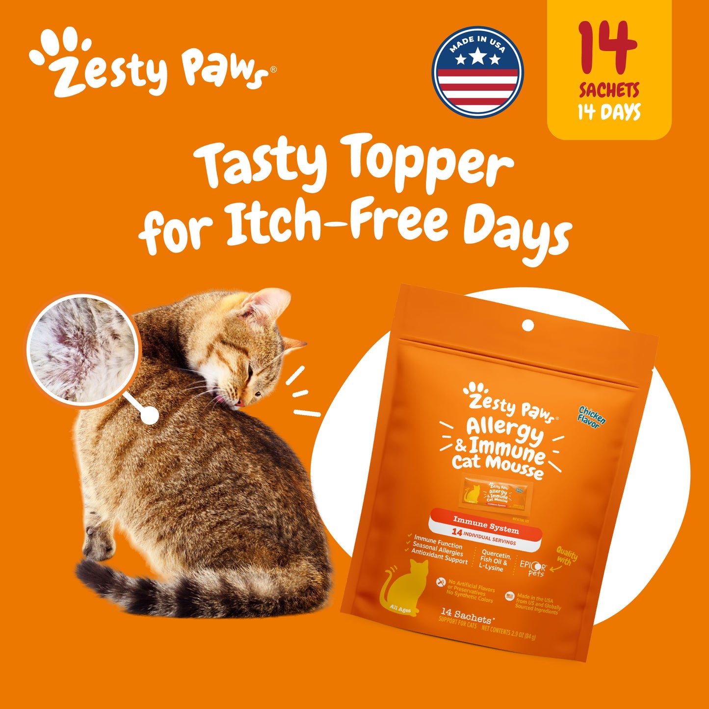 Cat Mousse Allergy & Immune