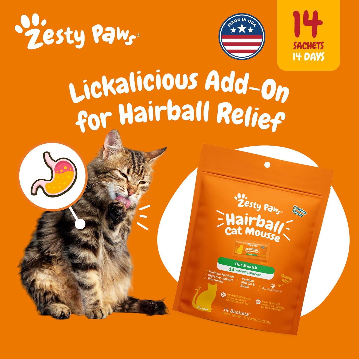 Cat Mousse Hairball
