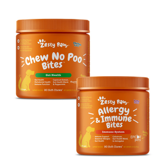 Manner Care Bundle (Chew No Poo Bites + Allergy & Immune Bites)
