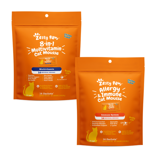 Wellness Immune Care Bundle Cat Mousse Supplement